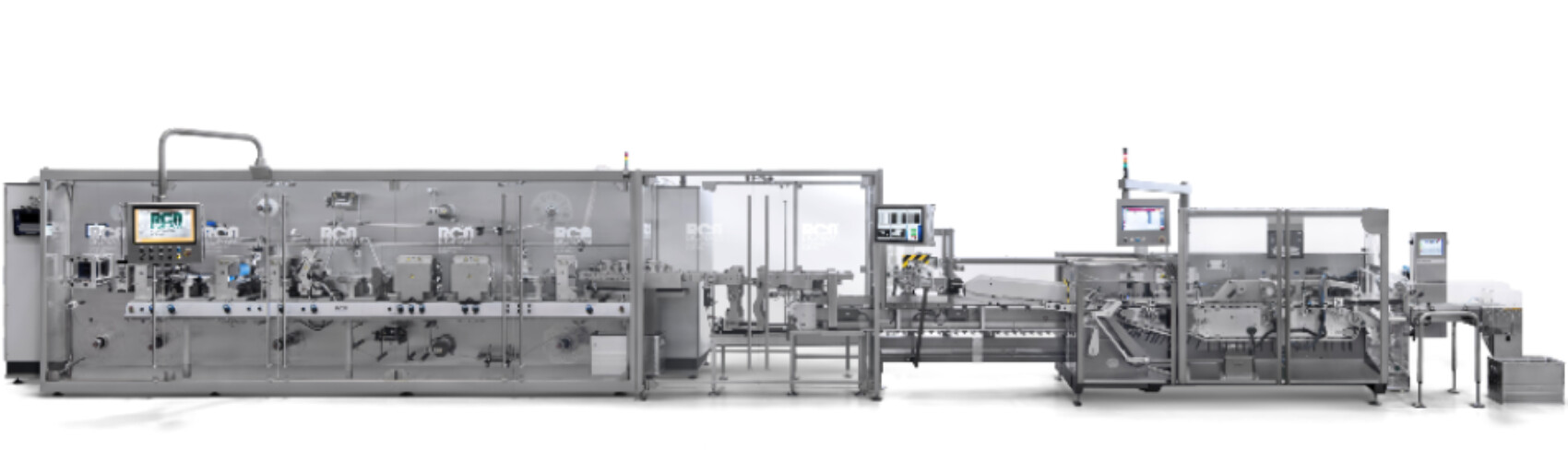 ODF Turnkey Line with Converting & Pouching Machine including Secondary Packaging