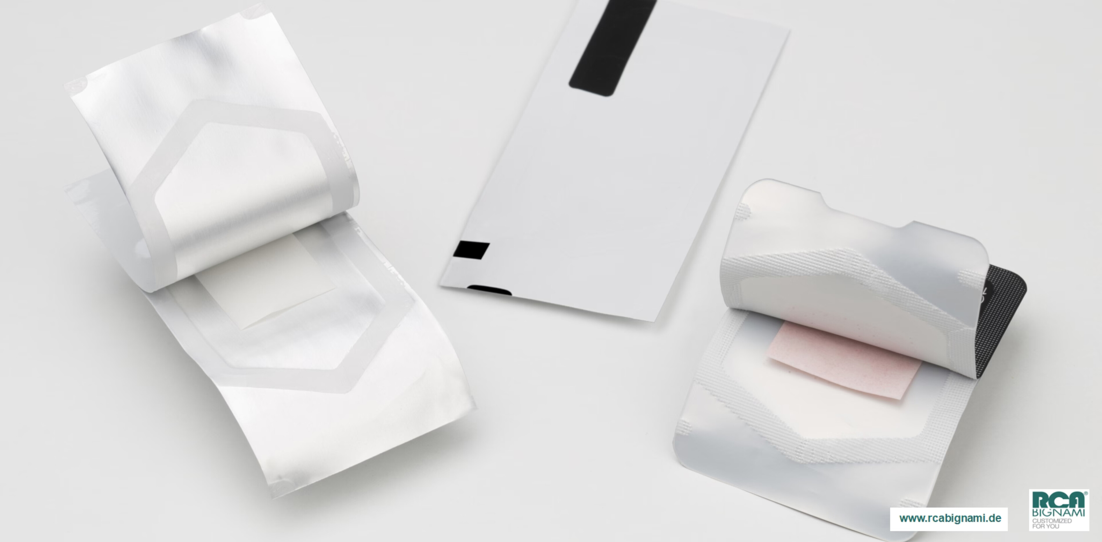 Oral film individually packed in pouch or sachet