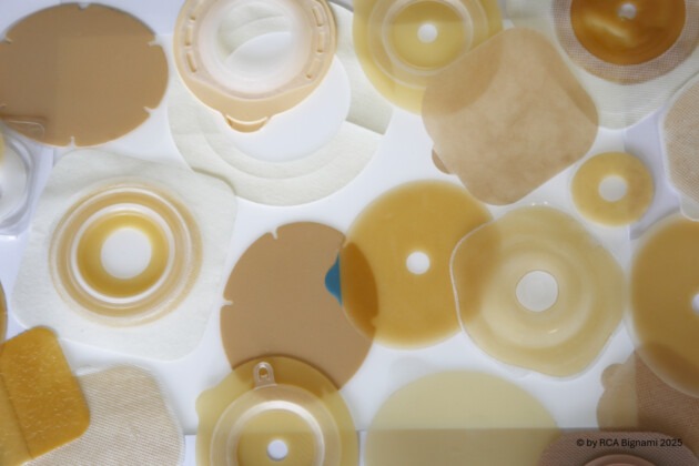 Vairety of barriers, flanges, wafer, PADs in different execution and format size for Ostomy Care
