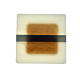 Film dressing with two handles