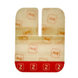 IV Dressing with PU film with special application features
