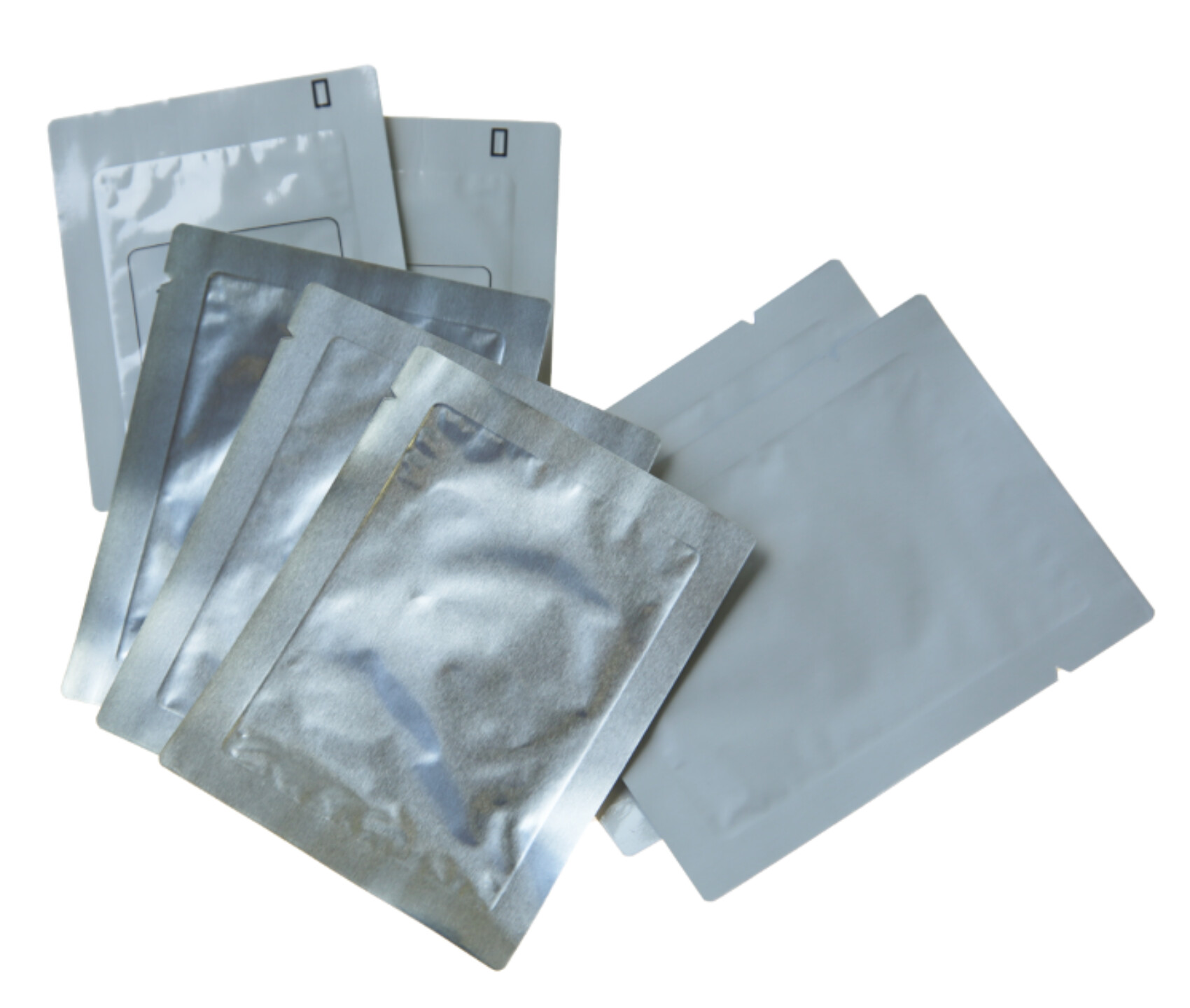Different TTS pouches or sachets with Tear Notch and / or child-resistance features