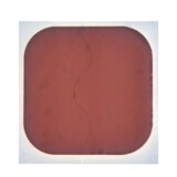 Rectangular Matrix Patch with round corners and S-Cut as Kiss-Cut of Release Liner