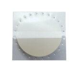 Round Matrix Patch with Dimples and Overlapping Release Liner