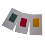 Oral Films in various colours pcked in pouches or sachets with film/foil