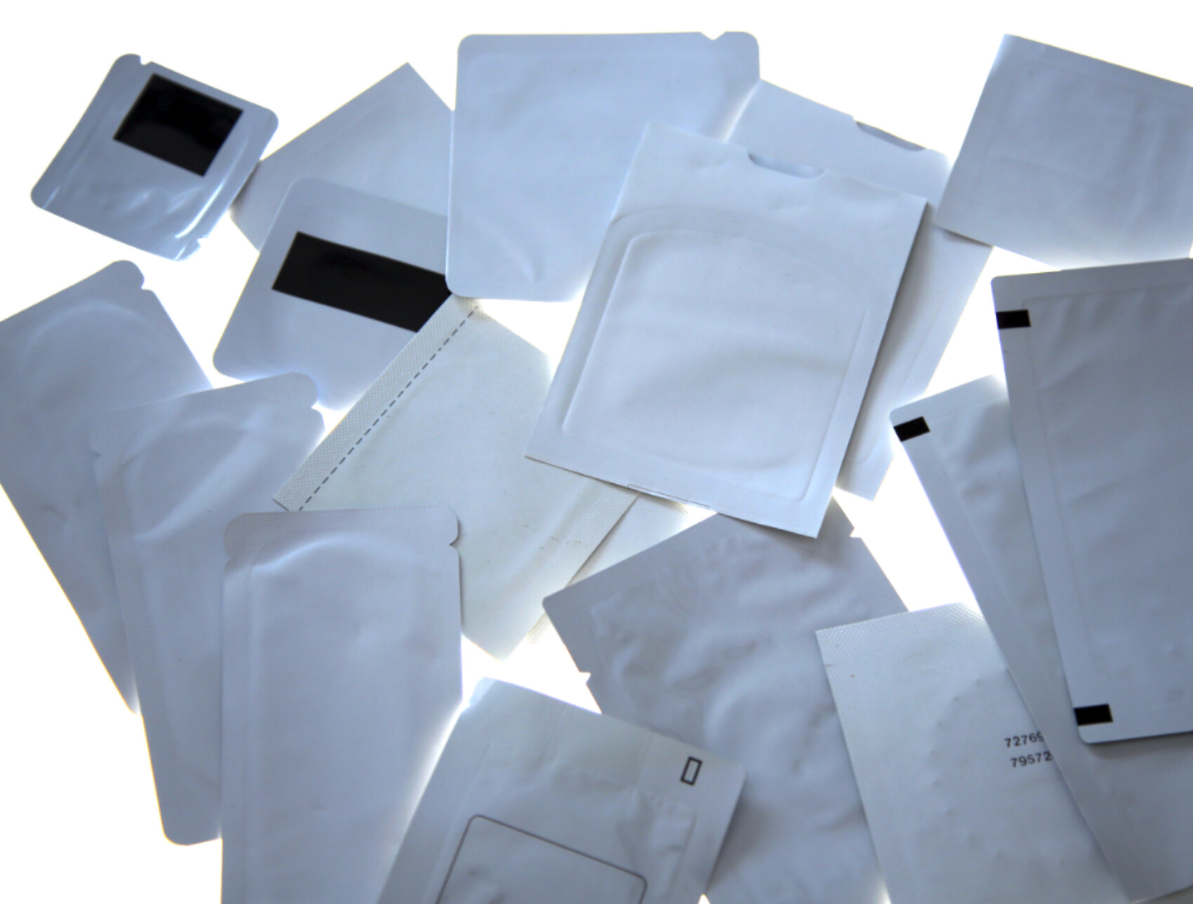 Vairety of (printed) ODF and MBF Sachets or Pouches with Easy Peel Opening or Tear Notch and