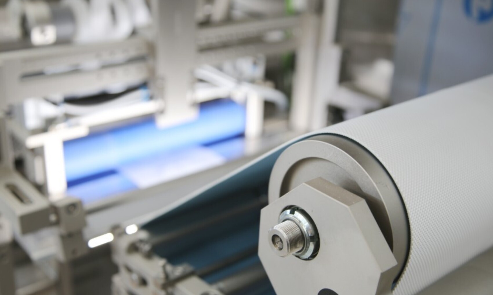 Web handling on RCA Bignami Converting Machine