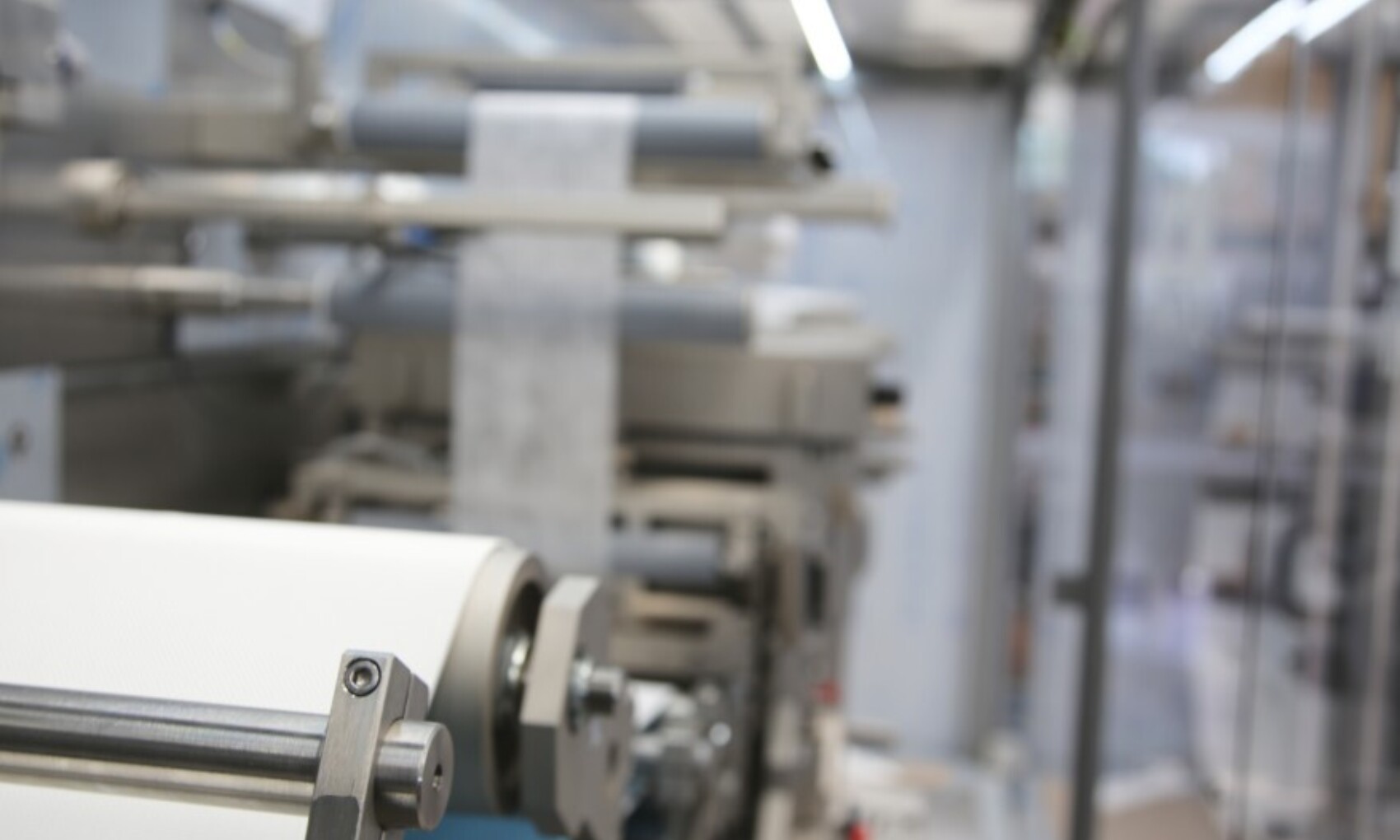 Web handling on RCA Bignami Converting Machine