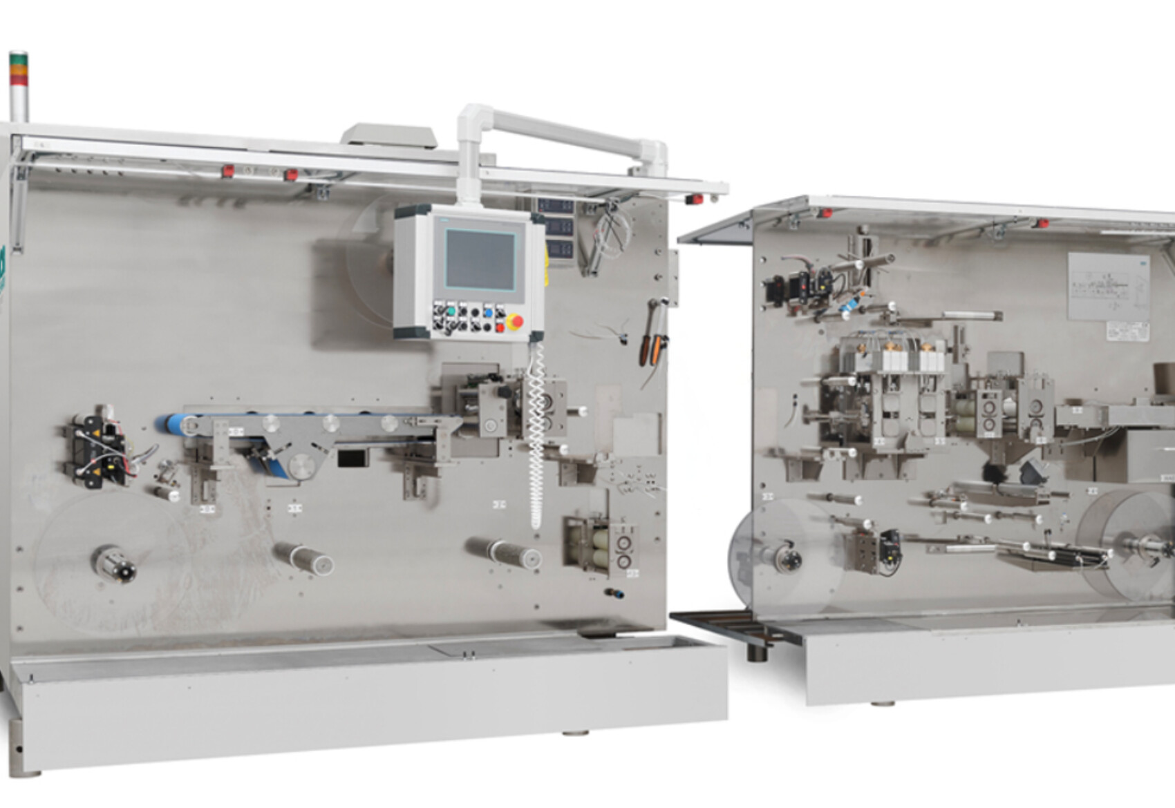 Modular and flexible design of RCA Bignami Converting & Pouching Machines