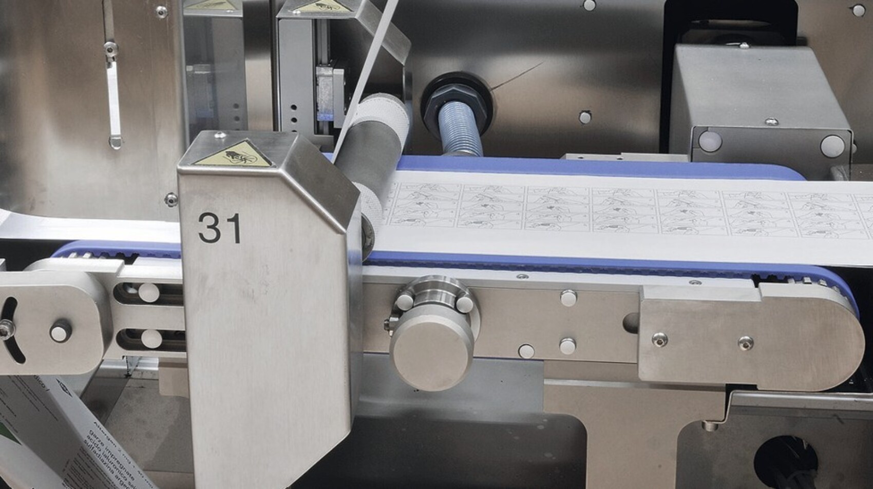 Web handling on RCA Bignami Converting Machine