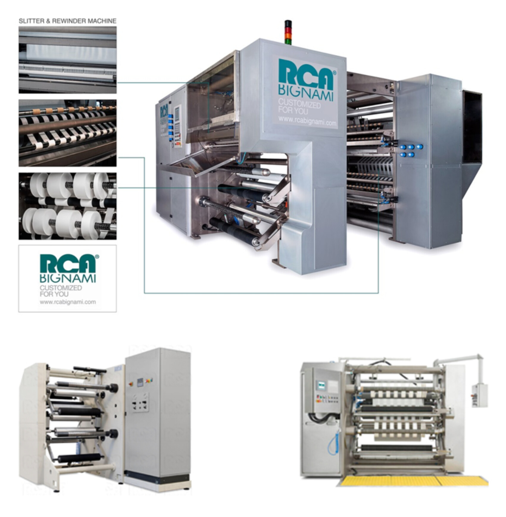Variety of different slitter including details